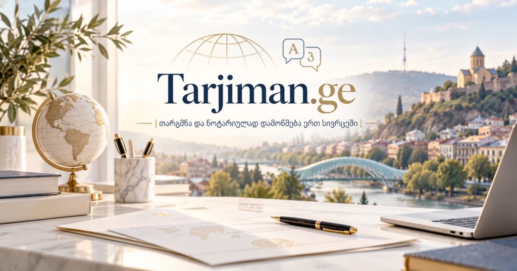 თარჯიმანი , ნოტარიული თარგმნა, საბუთების ნოტარიული თარგმნა რუსულად, Tarjiman, მთარგმნელობითი ბიურო