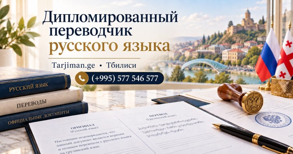 Дипломированный переводчик русского языка