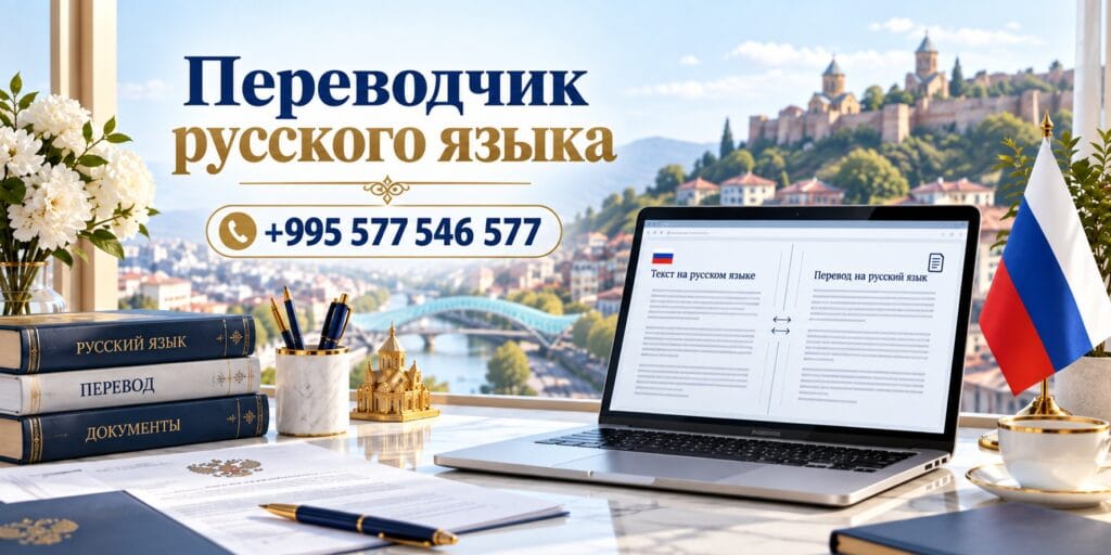 Russian Language Translator, Переводчик русского языка, Übersetzer für Russisch, Перекладач російської мови у Тбілісі, Переводчик русского языка